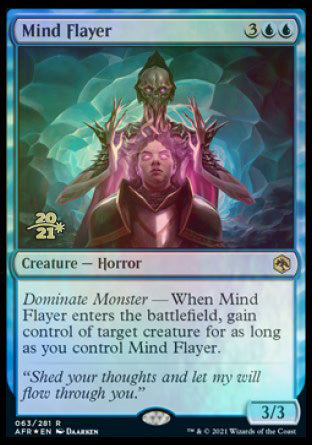 Mind Flayer [Dungeons & Dragons: Adventures in the Forgotten Realms Prerelease Promos] | Game Master's Emporium (The New GME)
