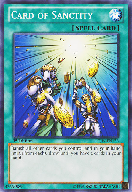 Card of Sanctity [LCJW-EN126] Common | Game Master's Emporium (The New GME)