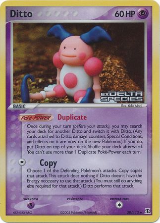 Ditto (38/113) (Stamped) [EX: Delta Species] | Game Master's Emporium (The New GME)