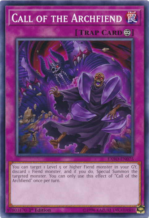 Call of the Archfiend [EXFO-EN075] Common | Game Master's Emporium (The New GME)