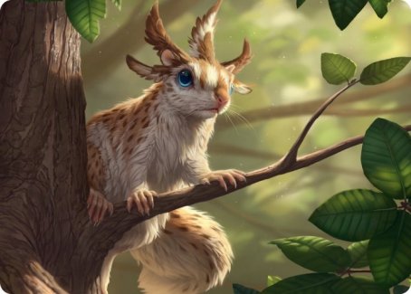 Squirrel Sovereign Art Card [Modern Horizons 2 Art Series] | Game Master's Emporium (The New GME)