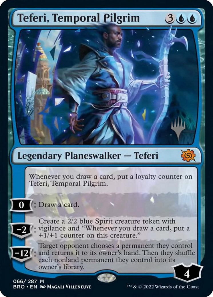 Teferi, Temporal Pilgrim (Promo Pack) [The Brothers' War Promos] | Game Master's Emporium (The New GME)