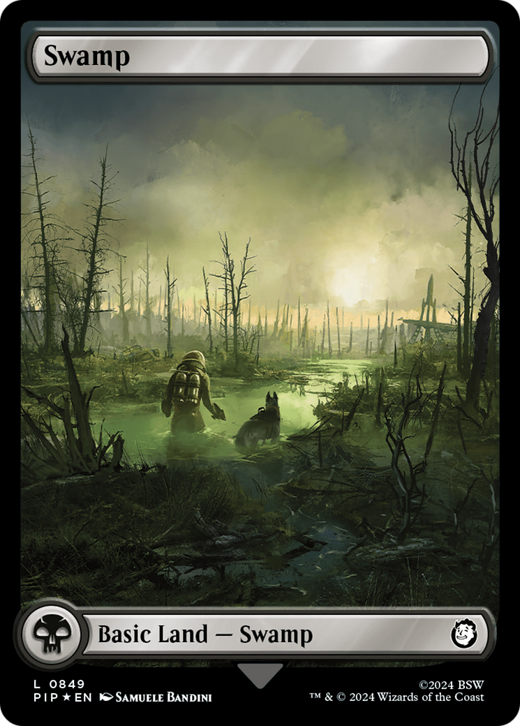 Swamp (0849) (Surge Foil) [Fallout] | Game Master's Emporium (The New GME)