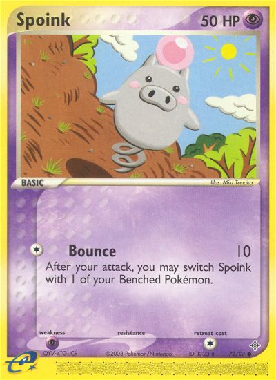 Spoink (73/97) [EX: Dragon] | Game Master's Emporium (The New GME)