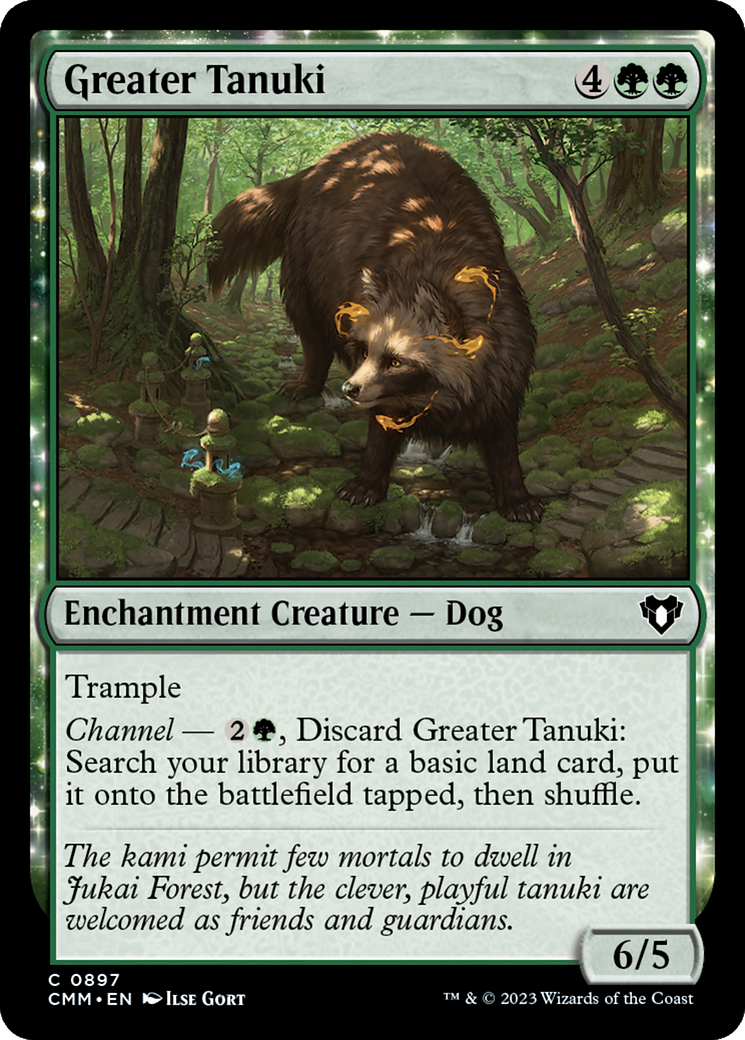 Greater Tanuki [Commander Masters] | Game Master's Emporium (The New GME)