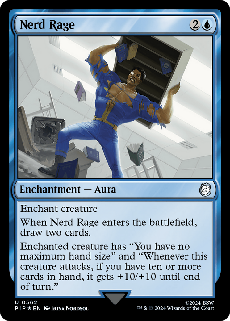 Nerd Rage (Surge Foil) [Fallout] | Game Master's Emporium (The New GME)