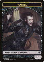 Bat // Vampire Double-Sided Token [Commander 2017 Tokens] | Game Master's Emporium (The New GME)