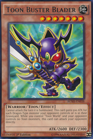 Toon Buster Blader [BOSH-EN038] Rare | Game Master's Emporium (The New GME)