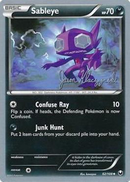 Sableye (62/108) (Darkrai Deck - Jason Klaczynski) [World Championships 2013] | Game Master's Emporium (The New GME)