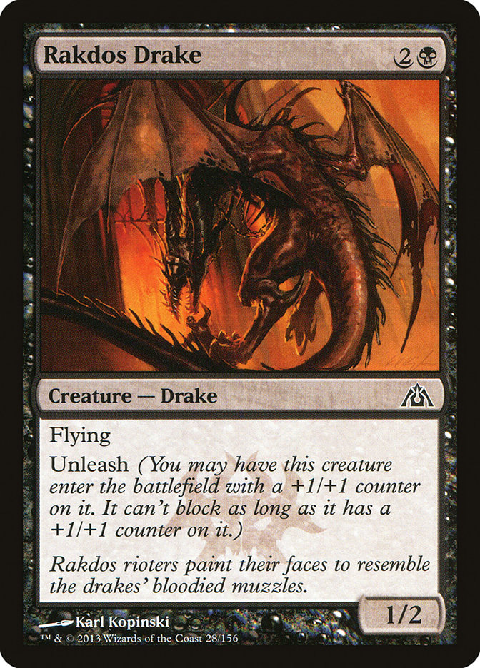 Rakdos Drake [Dragon's Maze] | Game Master's Emporium (The New GME)