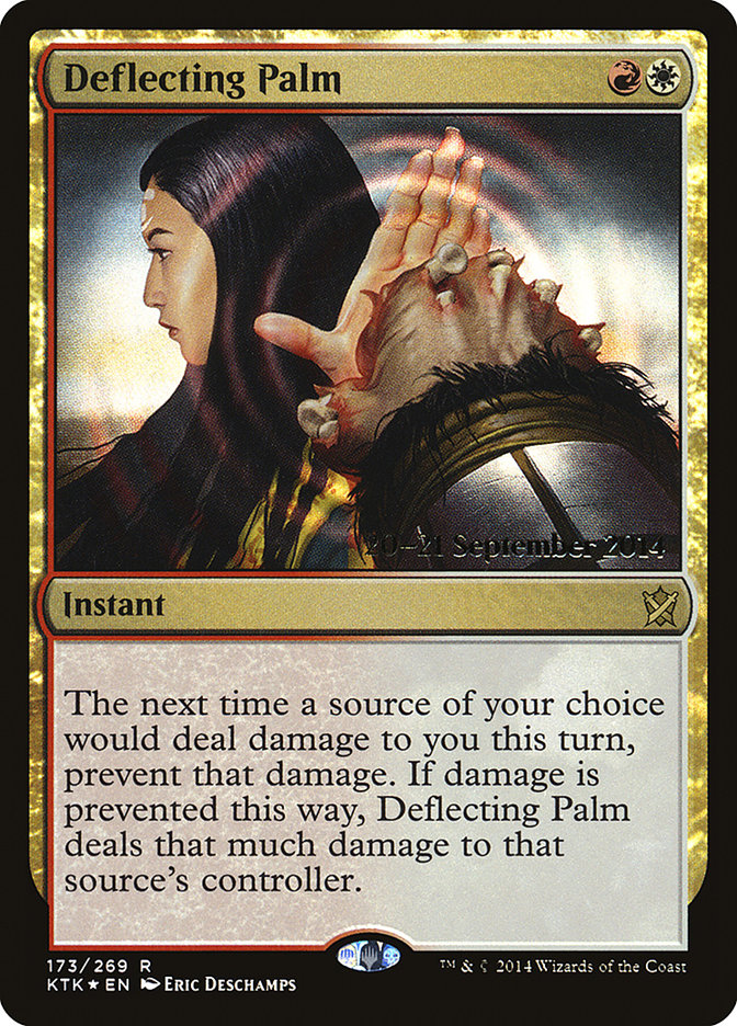 Deflecting Palm [Khans of Tarkir Prerelease Promos] | Game Master's Emporium (The New GME)