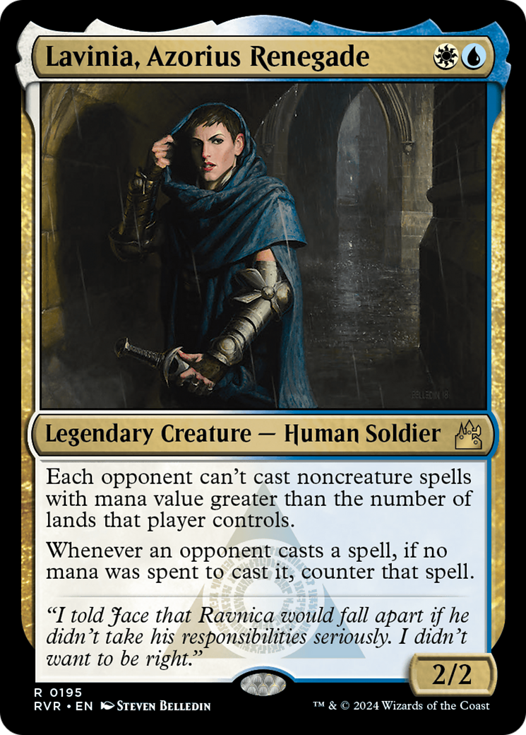 Lavinia, Azorius Renegade [Ravnica Remastered] | Game Master's Emporium (The New GME)