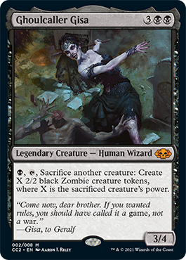 Ghoulcaller Gisa [Commander Collection: Black] | Game Master's Emporium (The New GME)