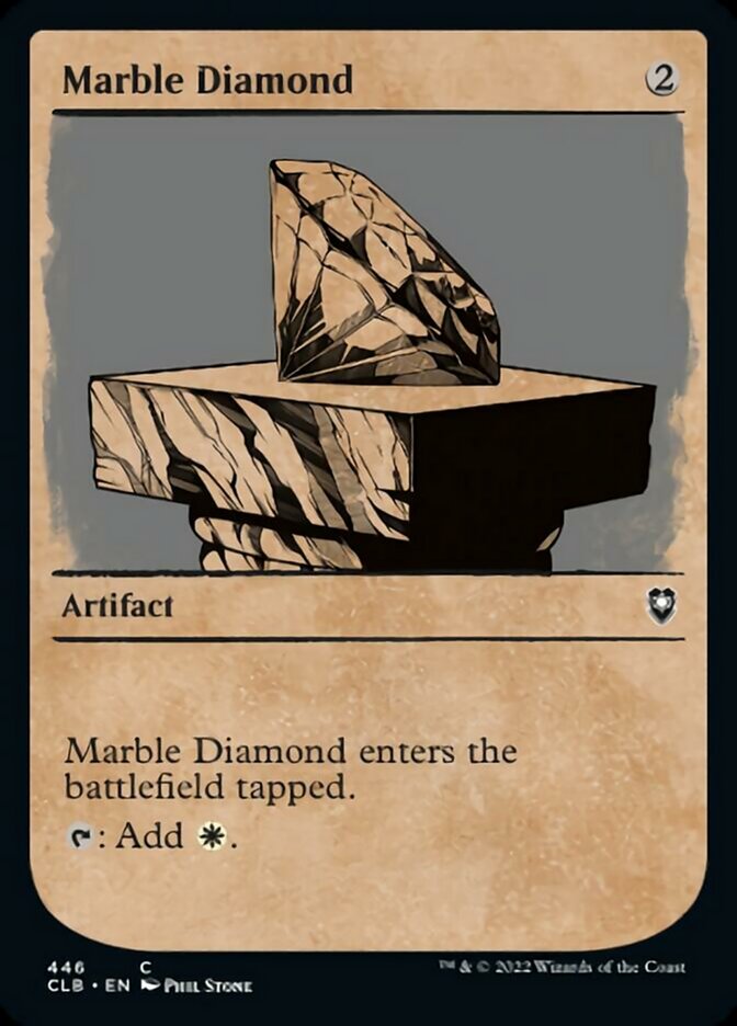 Marble Diamond (Showcase) [Commander Legends: Battle for Baldur's Gate] | Game Master's Emporium (The New GME)