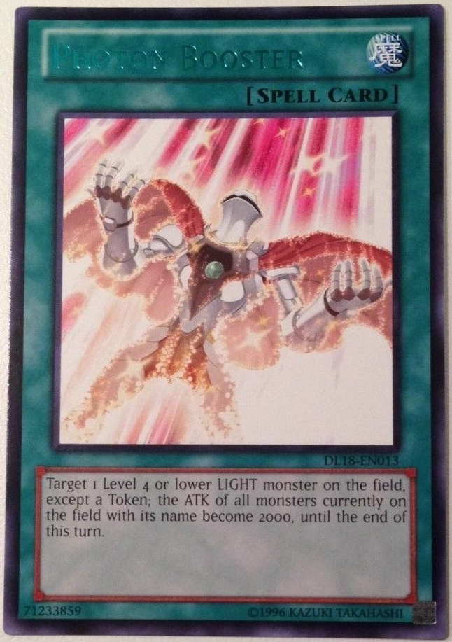 Photon Booster (Green) [DL18-EN013] Rare | Game Master's Emporium (The New GME)