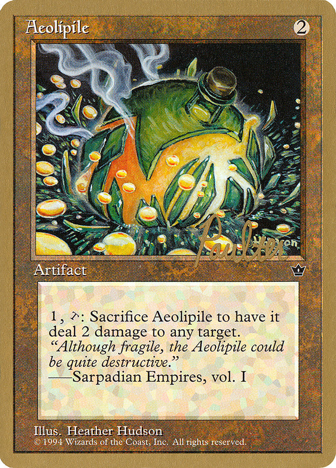 Aeolipile (Preston Poulter) [Pro Tour Collector Set] | Game Master's Emporium (The New GME)