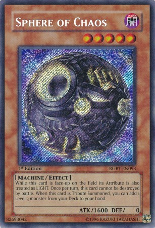 Sphere of Chaos [RGBT-EN093] Secret Rare | Game Master's Emporium (The New GME)