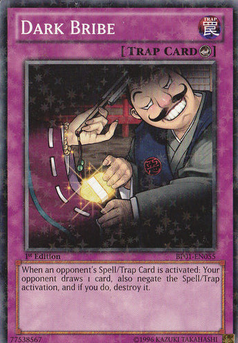 Dark Bribe [BP01-EN055] Starfoil Rare | Game Master's Emporium (The New GME)