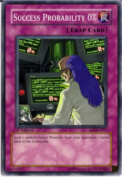 Success Probability 0% [SOI-EN057] Common | Game Master's Emporium (The New GME)