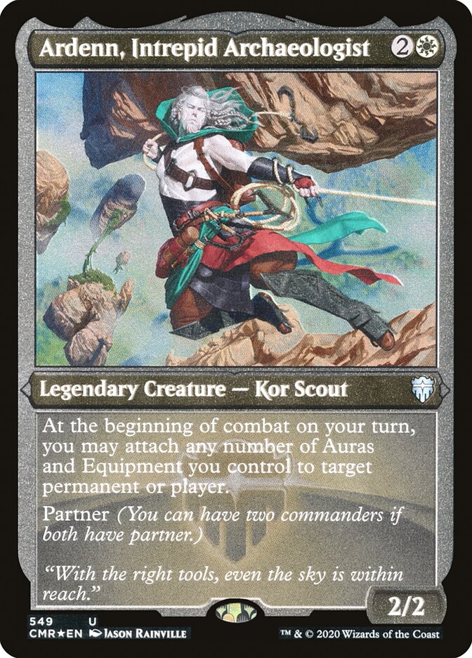 Ardenn, Intrepid Archaeologist (Etched) [Commander Legends] | Game Master's Emporium (The New GME)