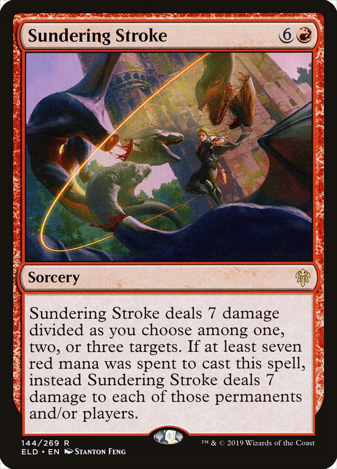 Sundering Stroke [Throne of Eldraine] | Game Master's Emporium (The New GME)