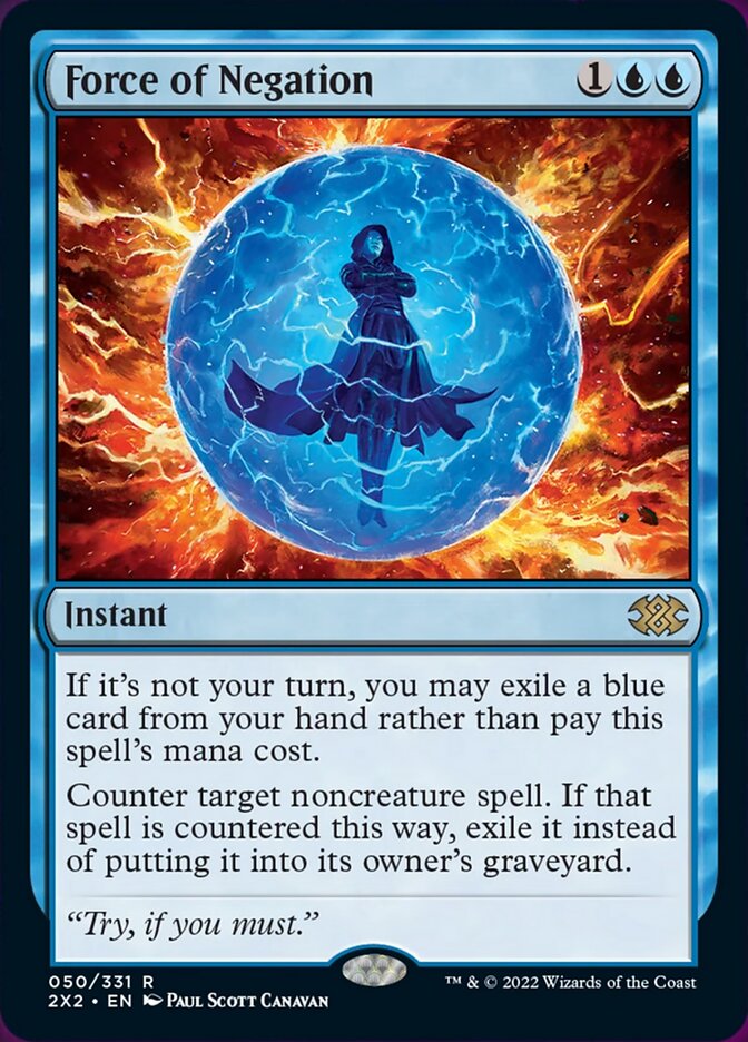 Force of Negation [Double Masters 2022] | Game Master's Emporium (The New GME)