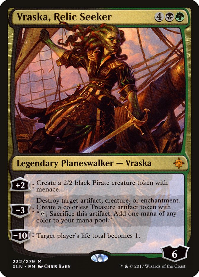 Vraska, Relic Seeker [Ixalan] | Game Master's Emporium (The New GME)