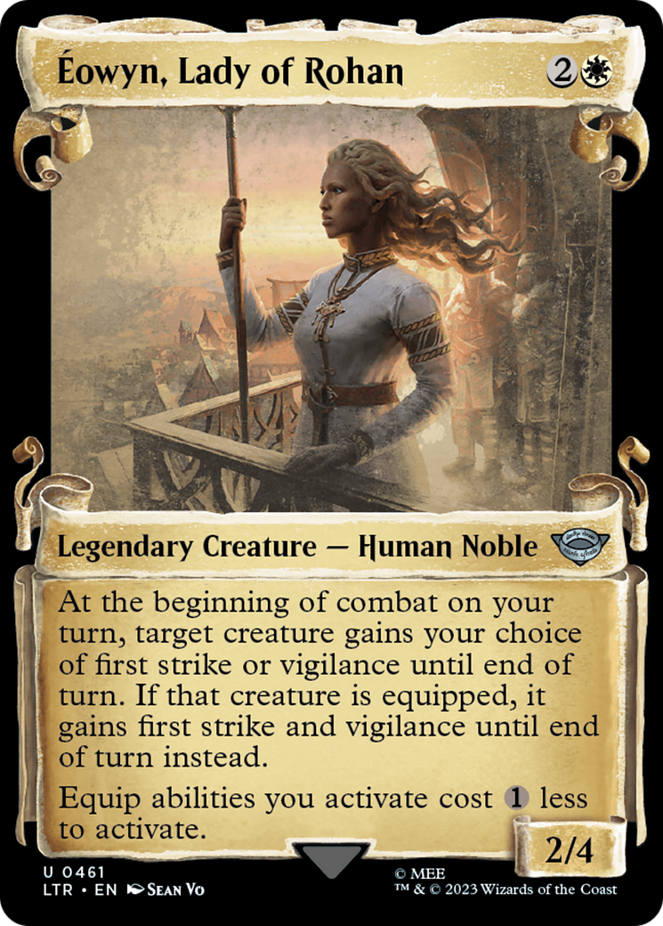 Eowyn, Lady of Rohan [The Lord of the Rings: Tales of Middle-Earth Showcase Scrolls] | Game Master's Emporium (The New GME)
