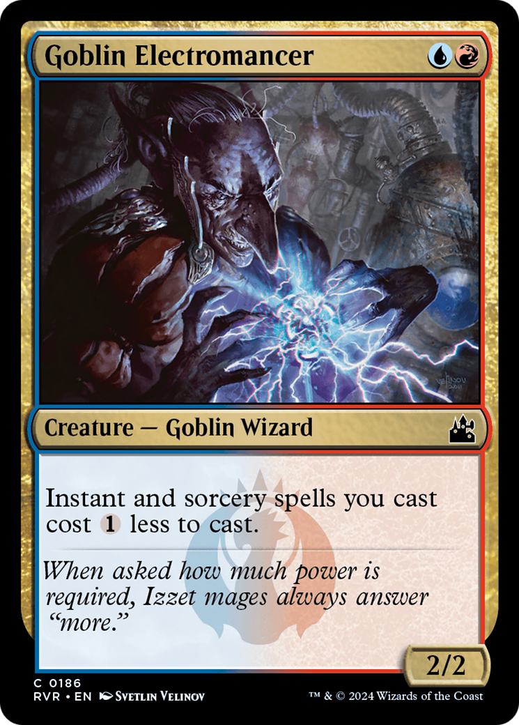 Goblin Electromancer [Ravnica Remastered] | Game Master's Emporium (The New GME)