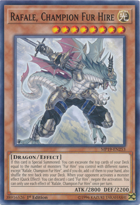 Rafale, Champion Fur Hire [MP19-EN253] Common | Game Master's Emporium (The New GME)