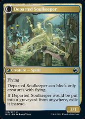 Devoted Grafkeeper // Departed Soulkeeper [Innistrad: Midnight Hunt] | Game Master's Emporium (The New GME)