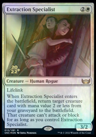 Extraction Specialist [Streets of New Capenna Prerelease Promos] | Game Master's Emporium (The New GME)