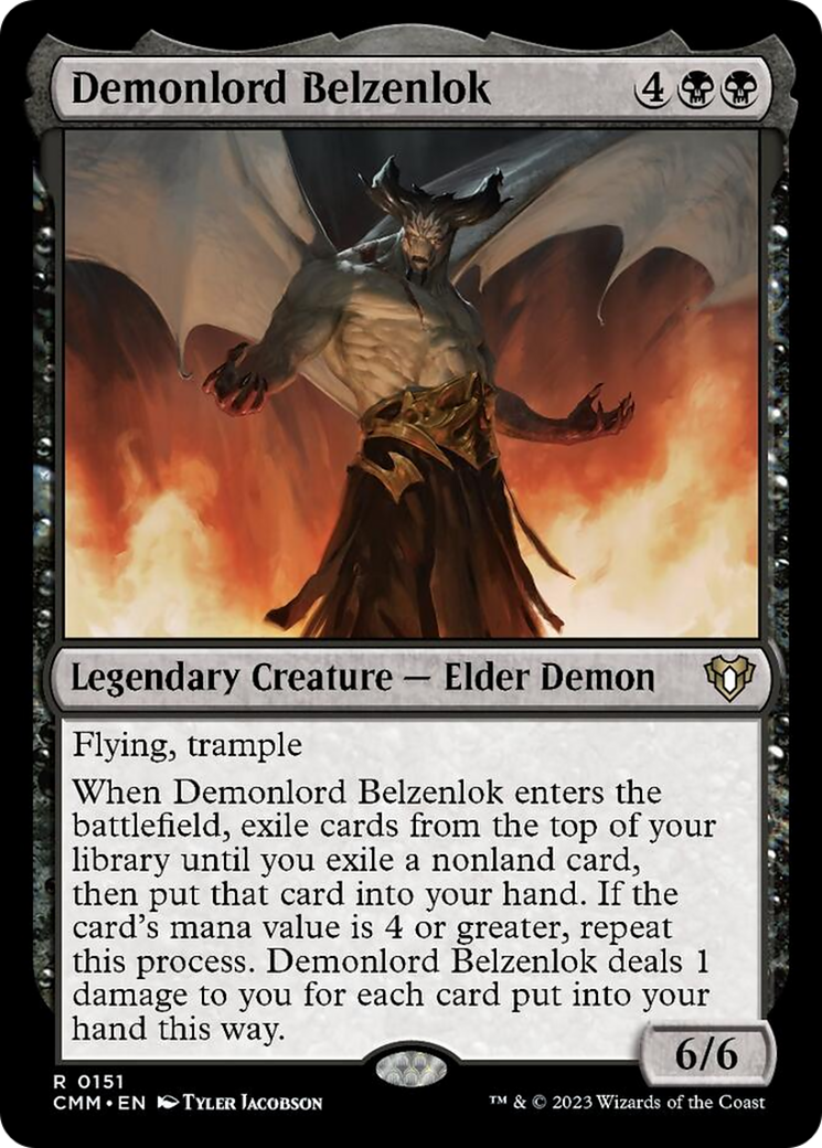 Demonlord Belzenlok [Commander Masters] | Game Master's Emporium (The New GME)