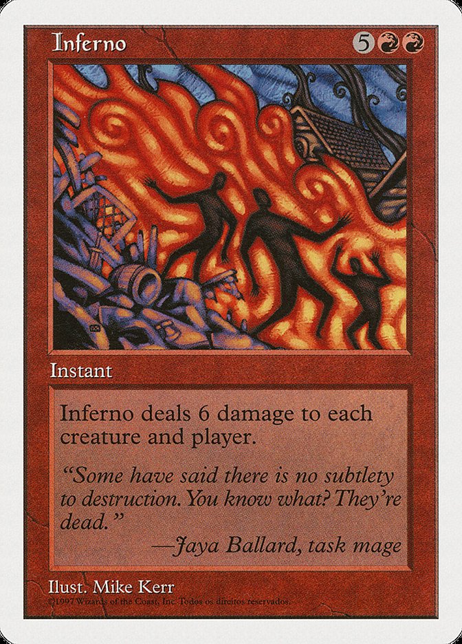 Inferno (Portuguese Copyright) [Fifth Edition] | Game Master's Emporium (The New GME)