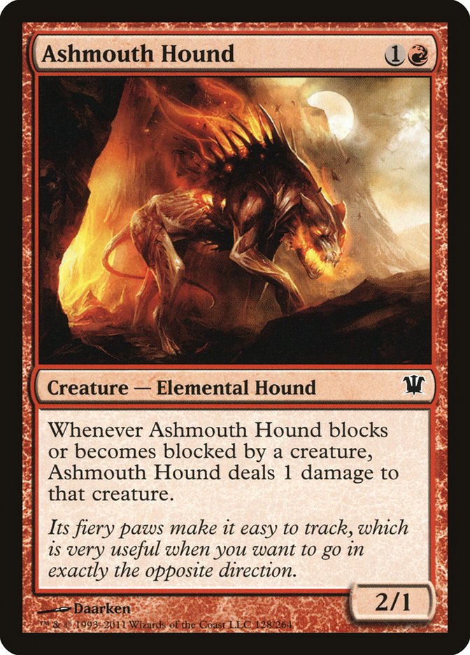 Ashmouth Hound [Innistrad] | Game Master's Emporium (The New GME)