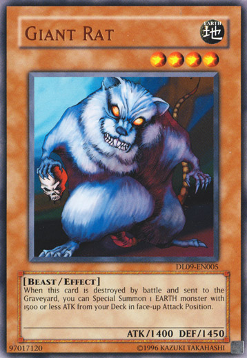 Giant Rat (Bronze) [DL09-EN005] Rare | Game Master's Emporium (The New GME)