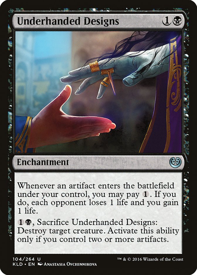 Underhanded Designs [Kaladesh] | Game Master's Emporium (The New GME)