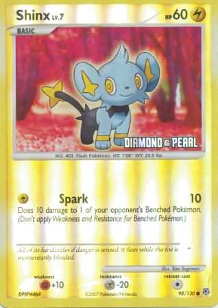 Shinx (98/130) [Burger King Promos: 2008 Collection] | Game Master's Emporium (The New GME)
