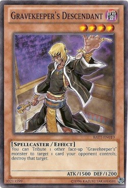 Gravekeeper's Descendant [BATT-EN010] Starfoil Rare | Game Master's Emporium (The New GME)