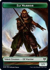 Elf Warrior // Shard Double-Sided Token [Kaldheim Tokens] | Game Master's Emporium (The New GME)