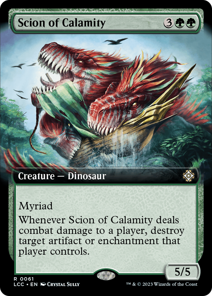 Scion of Calamity (Extended Art) [The Lost Caverns of Ixalan Commander] | Game Master's Emporium (The New GME)