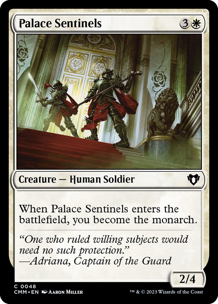 Palace Sentinels [Commander Masters] | Game Master's Emporium (The New GME)