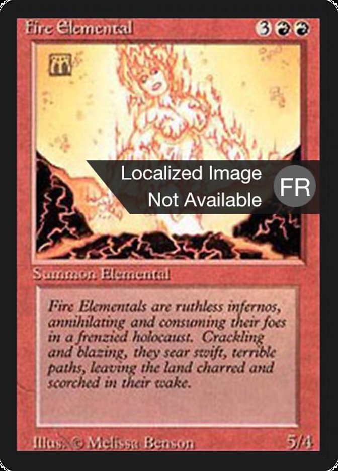 Fire Elemental [Foreign Black Border] | Game Master's Emporium (The New GME)