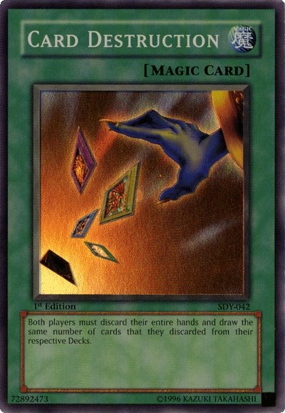 Card Destruction [SDY-042] Super Rare | Game Master's Emporium (The New GME)