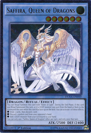 Saffira, Queen of Dragons (UTR) [DUEA-EN050] Ultimate Rare | Game Master's Emporium (The New GME)