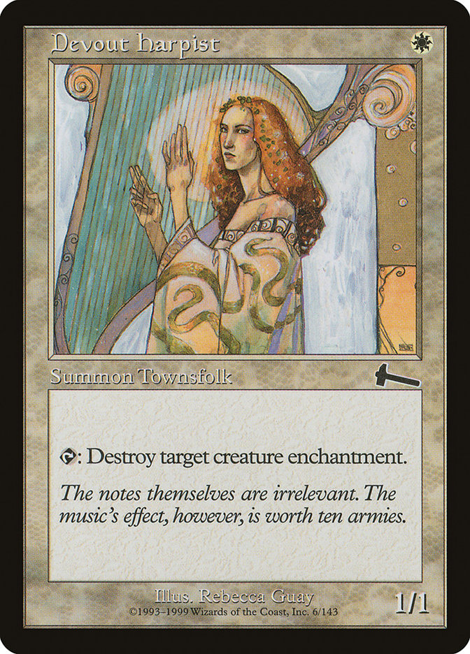 Devout Harpist [Urza's Legacy] | Game Master's Emporium (The New GME)