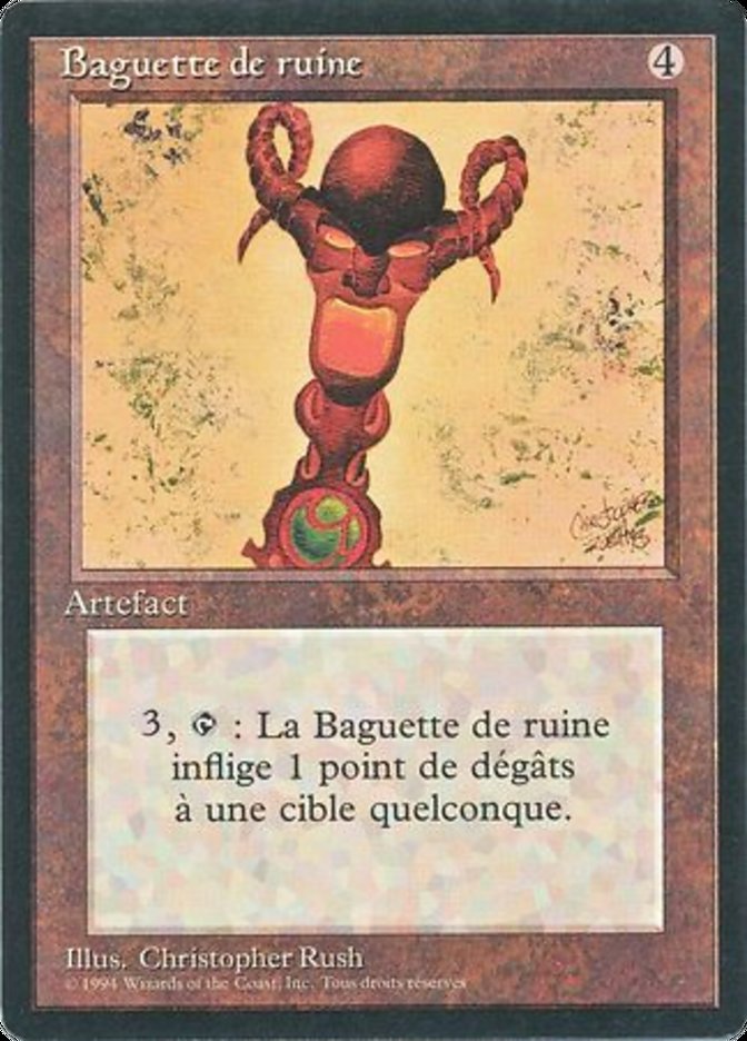 Rod of Ruin [Foreign Black Border] | Game Master's Emporium (The New GME)