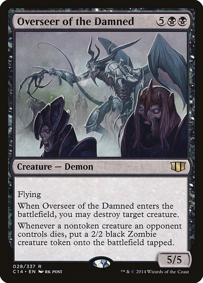 Overseer of the Damned [Commander 2014] | Game Master's Emporium (The New GME)