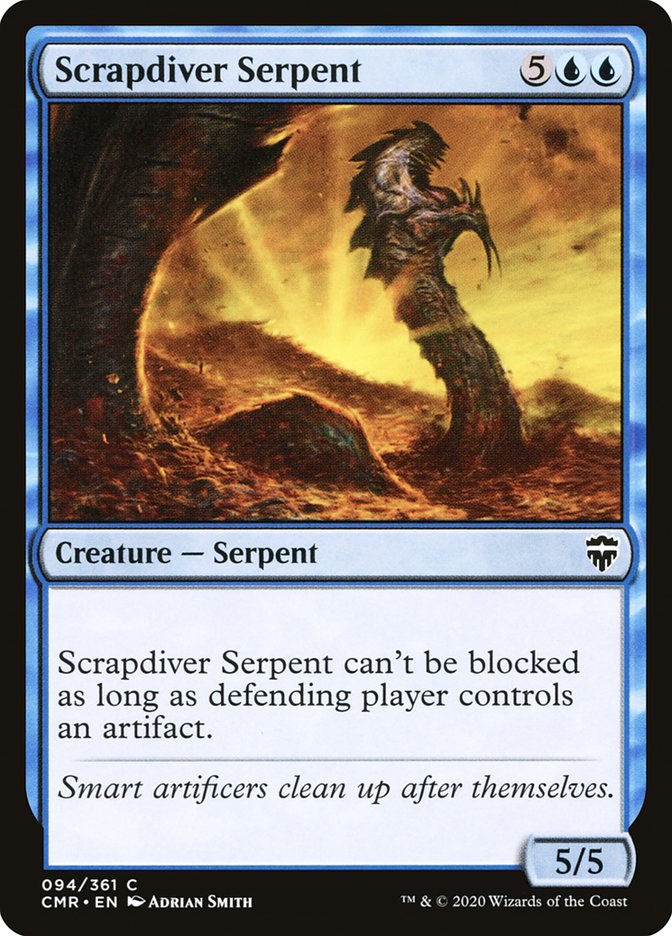 Scrapdiver Serpent [Commander Legends] | Game Master's Emporium (The New GME)