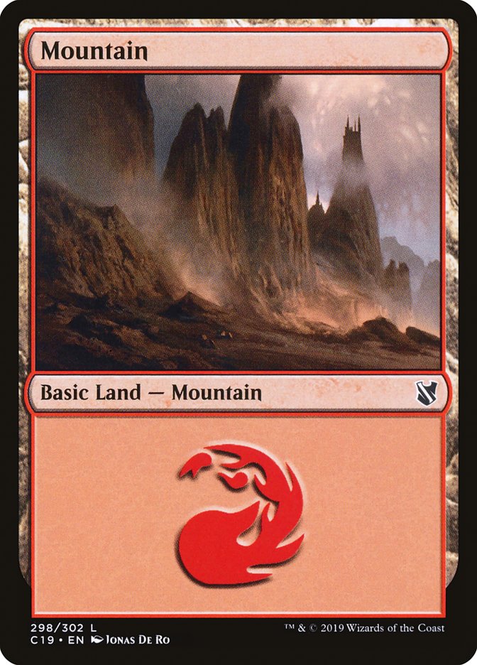 Mountain (298) [Commander 2019] | Game Master's Emporium (The New GME)